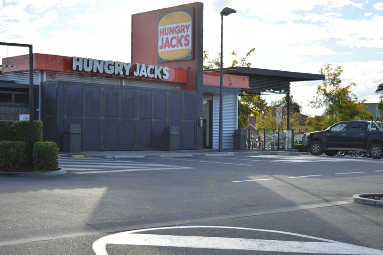 Drive-through food outlet