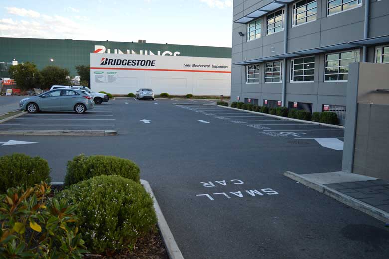 Commercial premises – car park upgrade